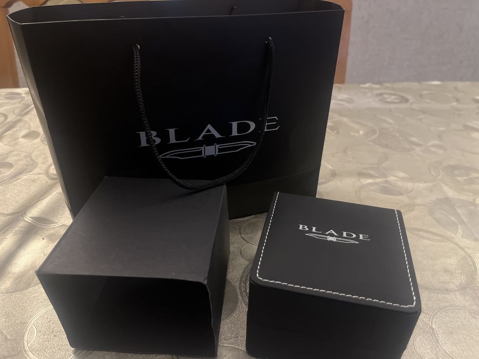Zegarek damski Blade zielony powlekany 18K zlotem