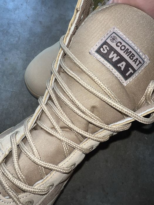 Военные тактические ботинки - берцы Combat Swat.