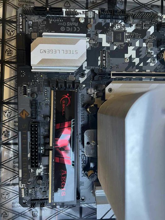 Zestaw komputerowy płyta główna+procesor+ram+chłodzenie