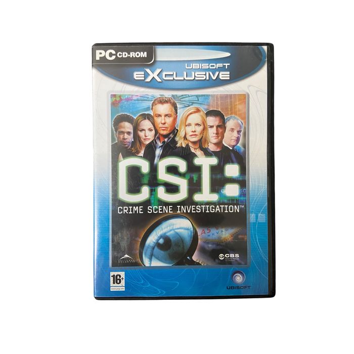 Gra PC CSI: Crime Scene Investigation wydanie włoskie trzypłytowe