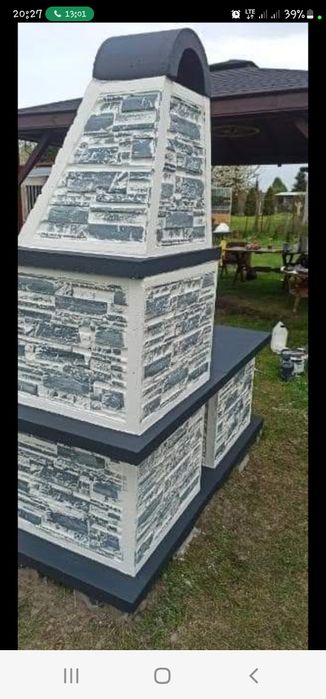 Grill wędzarnia betonowy zbrojony WYPRZEDAŻ