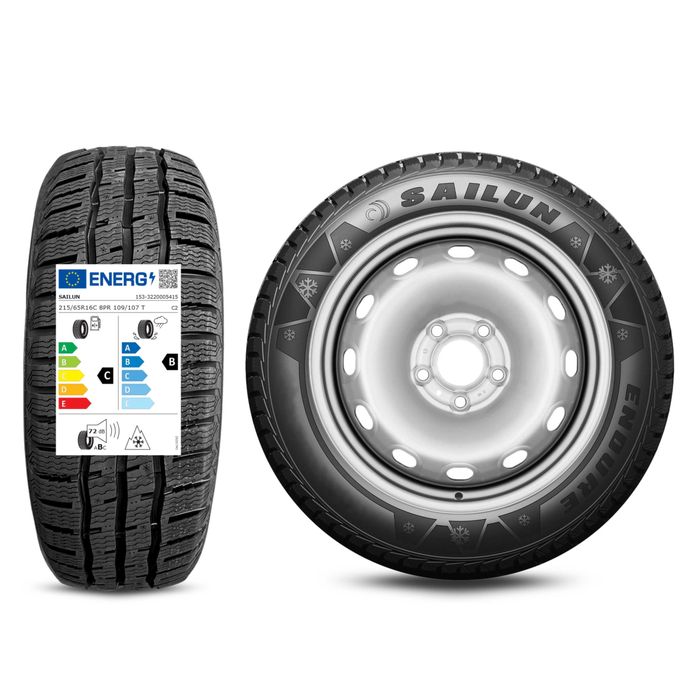 Nowe koła zimowe 16" NISSAN PRIMASTAR NV300 215/65R16c Sailun SREBRNY