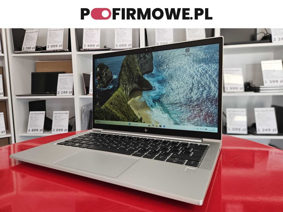 Laptop HP EliteBook 835 G8 13" AMD Ryzen 7 Pro 5850U 16GB RAM DYSK 512GB SSD FHD IPS Windows 11 Pro Faktura 23% Vat Gwarancja 12 Miesięcy PoFirmowe.pl