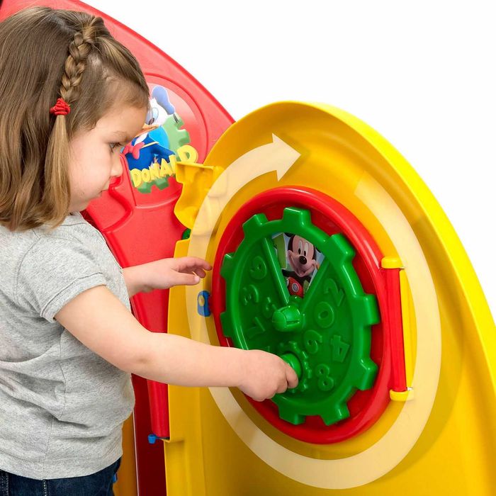 Feber Mickey Activity Slide | Escorrega com Casinha e Área de Brincadeira