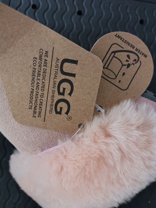 UGG australijskie kapcie różowe