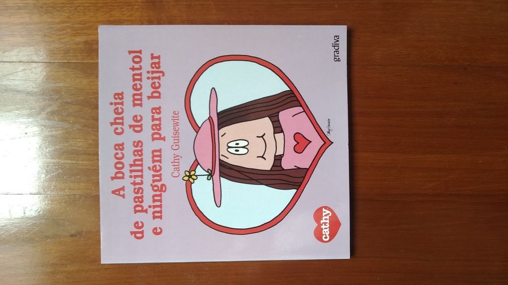 Livros Humor BD banda desenhada Cathy