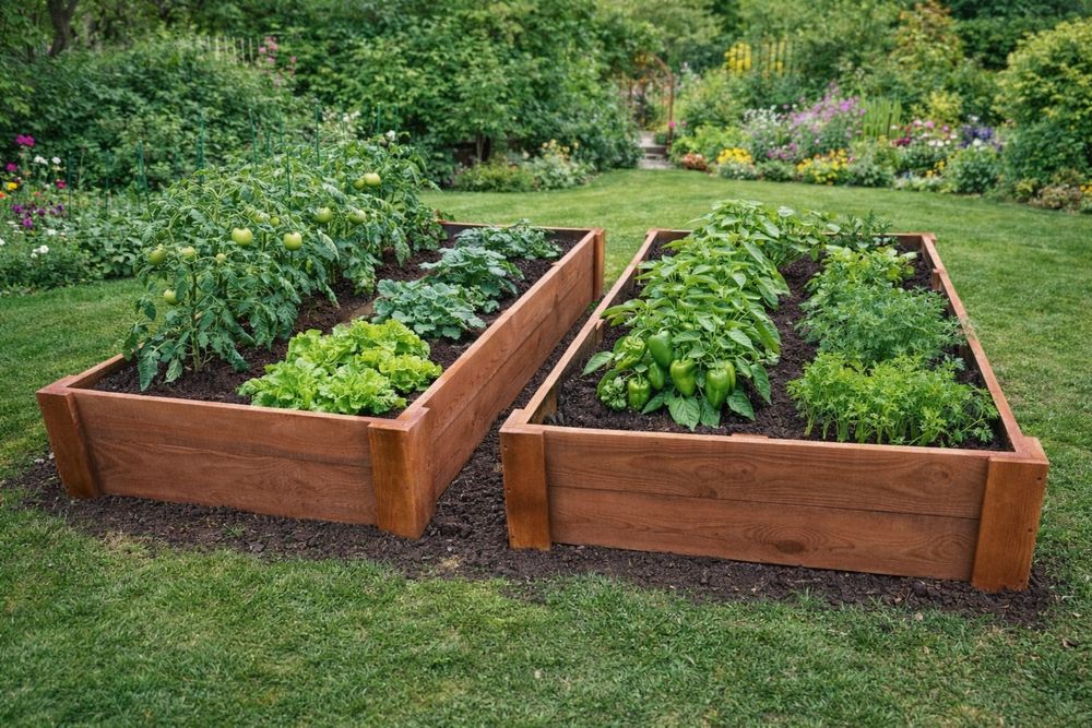Warzywniak 200x100x30 podwyższone grządki różne rozmiary