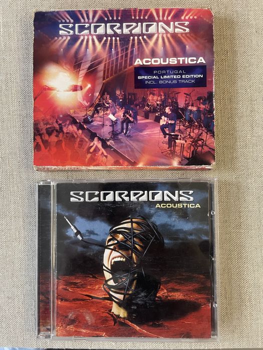 Scorpions ACOUSTICA - edição limitada