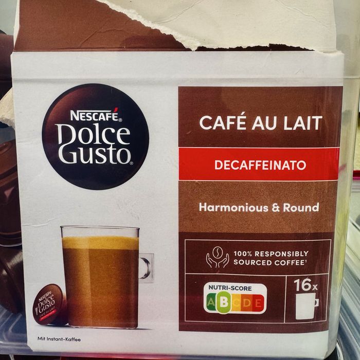 Starbucks Dolce gusto капсули кава без кофеїну