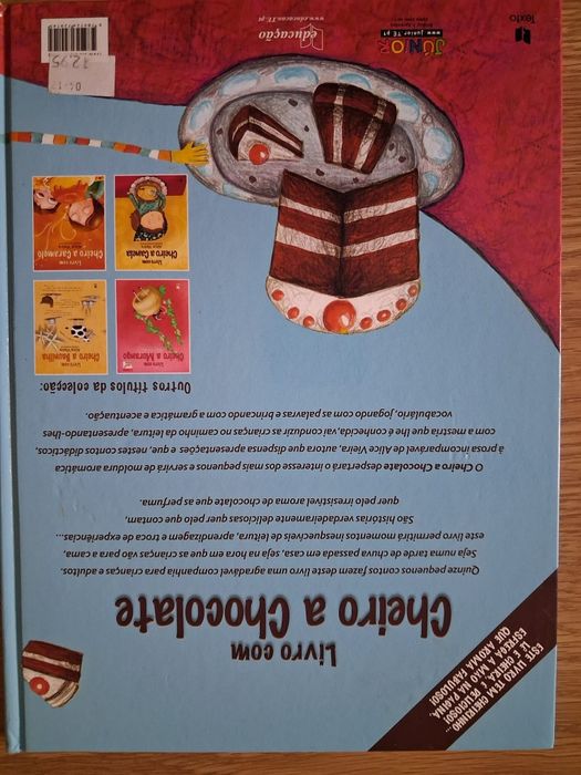 Livro com Cheiro a Morango e Chocolate