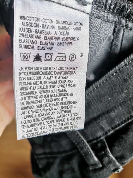 Calças ganga escura pretas 34 Levi's