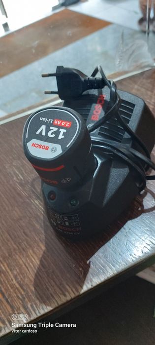 Boch carregador e bateria