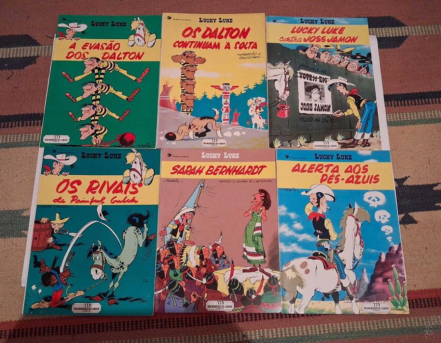 Livros Bd Lucky Luke anos 90