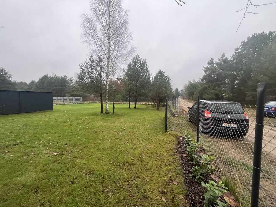 Działka budowlana Cieksyn z MPZP woda prad blisko rzeka Wkra