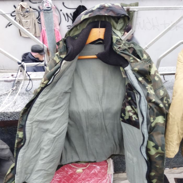 Бушлат зимовий із підкладкою та капюшоном