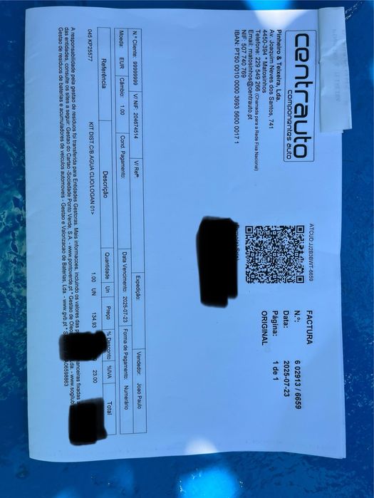 Vende correia distribuição Twingo NOVA