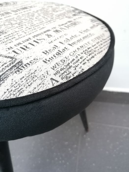 Taboret PO RENOWACJI .prl,retro ,vintage