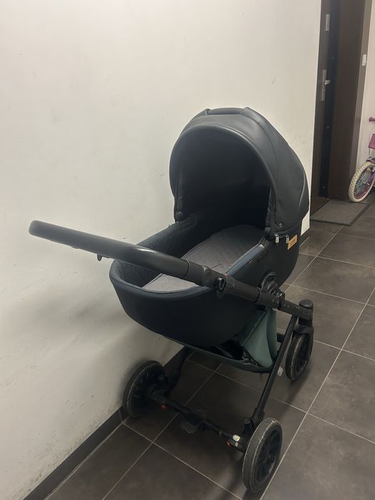 Wózel 2w1 Anex Sport czarny gondola + spacerowka