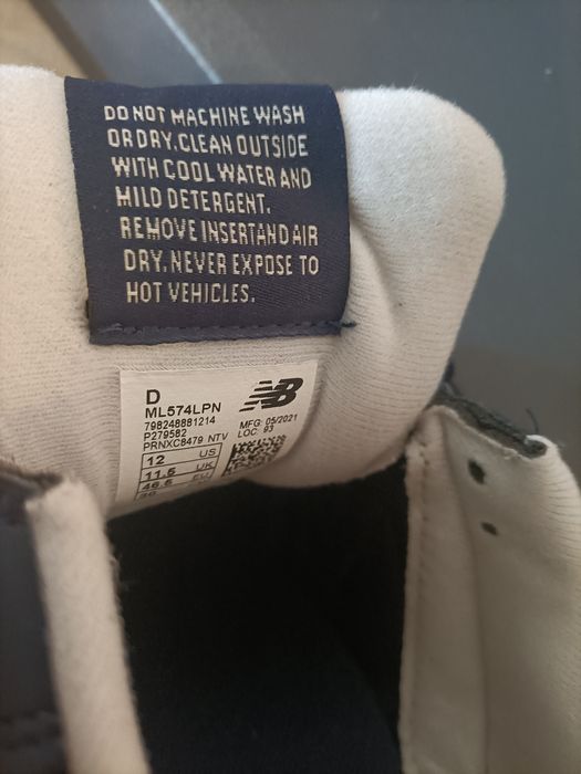 Sapatilhas de Homem New Balance Originais n46, 5, Novas com a Caixa Or