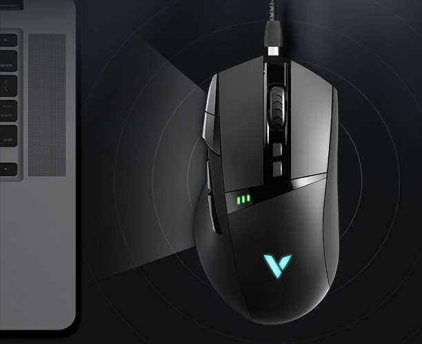 Мышь игровая беспроводная 2.4Ггц  RAPOO VT350 проводная