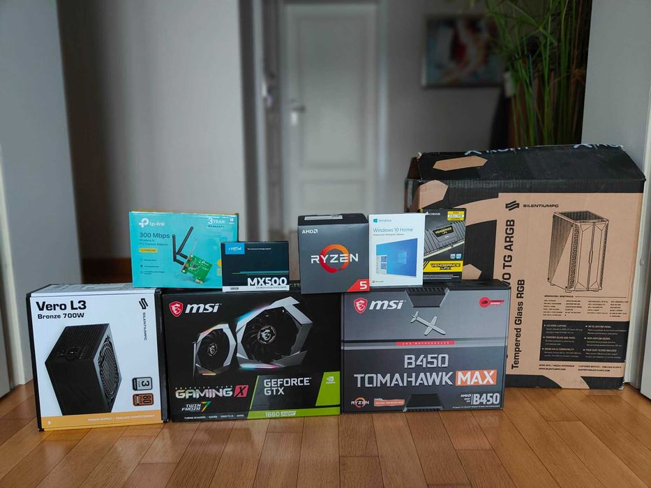 Komputer PC | GTX 1660 SUPER | Ryzen 5 2600X | 16GB DDR4