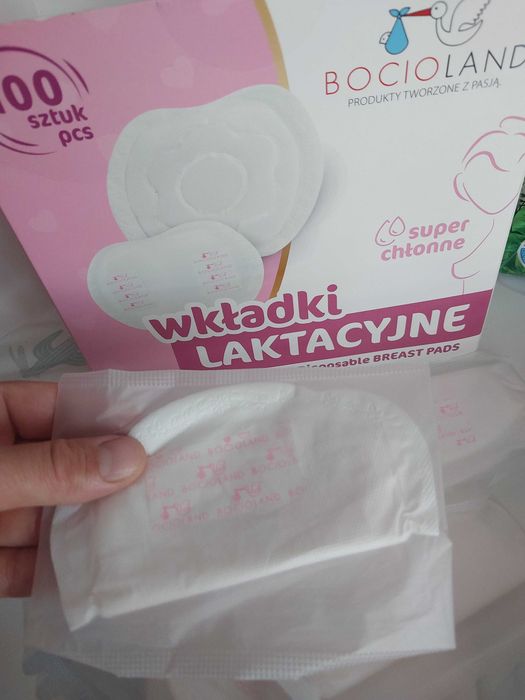 Poduszka do karmienia NOWA + gratis wkładki laktacyjne