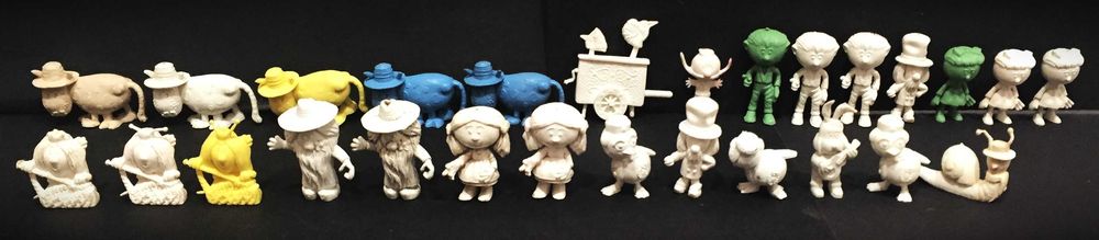 Carrocel Mágico -  monocromáticos brindes da OLA -  ano 1966 -