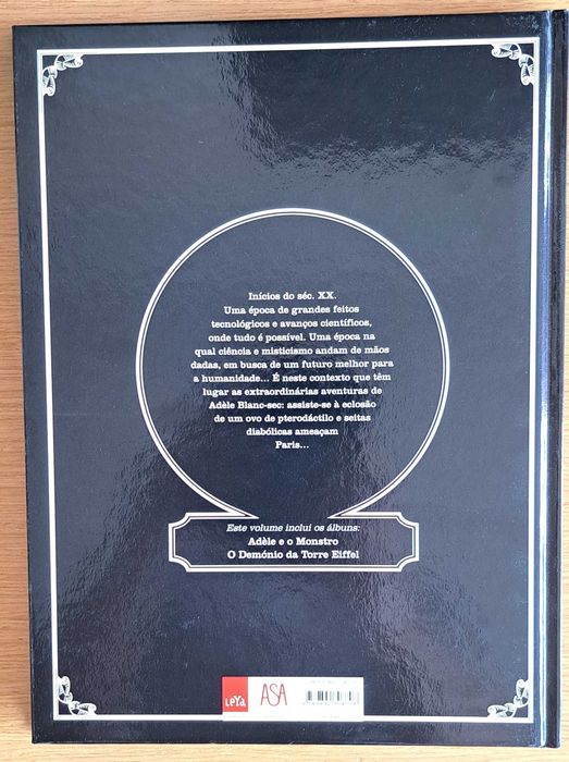 Hardcover Double Comic Album - Adèle "Adèle and the Monster / The Demon of the Eiffel Tower"64738499019394121