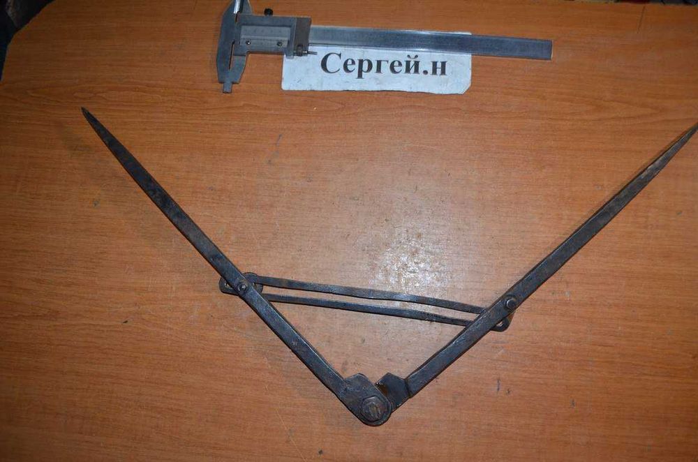 Циркуль стальной разметочный , длина 470мм(СССР)