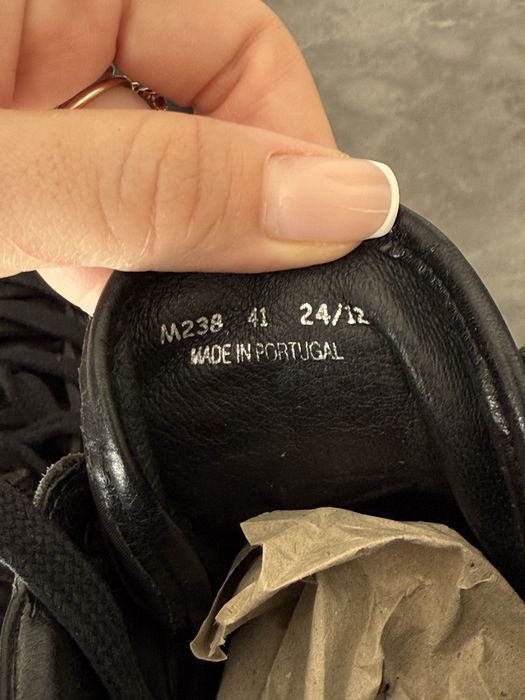 Sneakersy skórzane czarne Kenzo