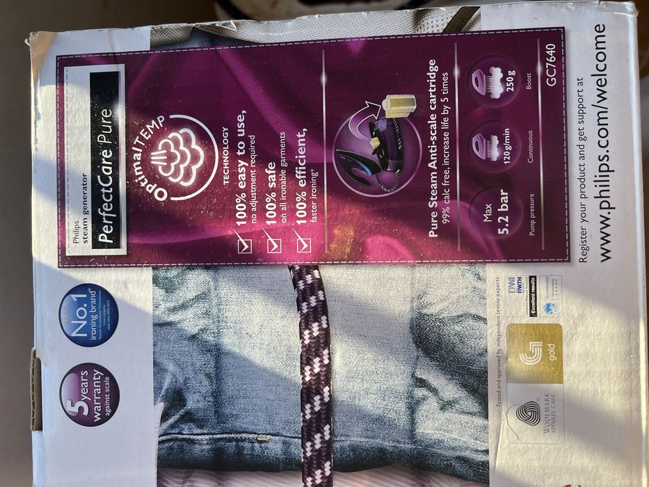 Ferro de Engomar Philips Perfect Care Pure