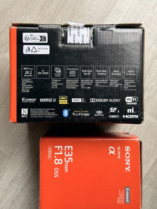 Sony alpha 6400 como nova