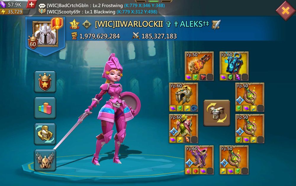 Аккаунт Lords Mobile