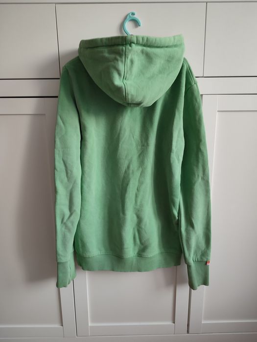 Bluza z kapturem S Superdry zielona
