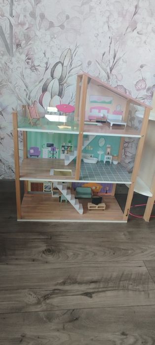 Drewniany domek dla lalek. ODBIÓR OSOBISTY!!!