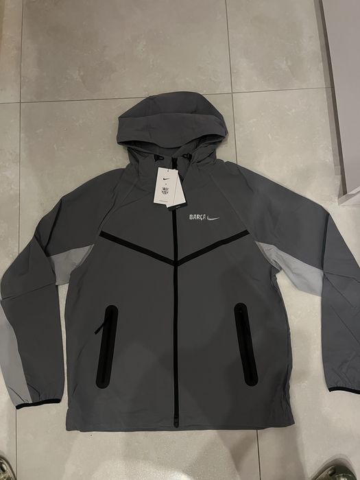 Куртка Nike FC Barcelona 25/26 Tech сірий оригінал , чоловічий теч