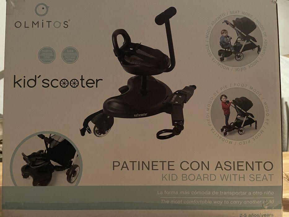 Olmitos - kid scooter - plataforma com assento