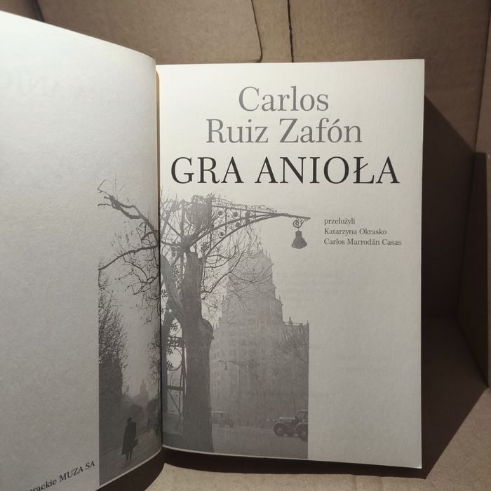 Carlos Ruiz Zafón Gra anioła