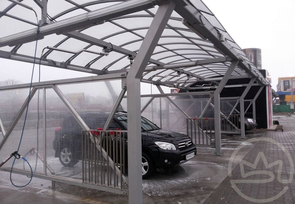 Навесы, металлоконструкции всех видов, поликарбонат