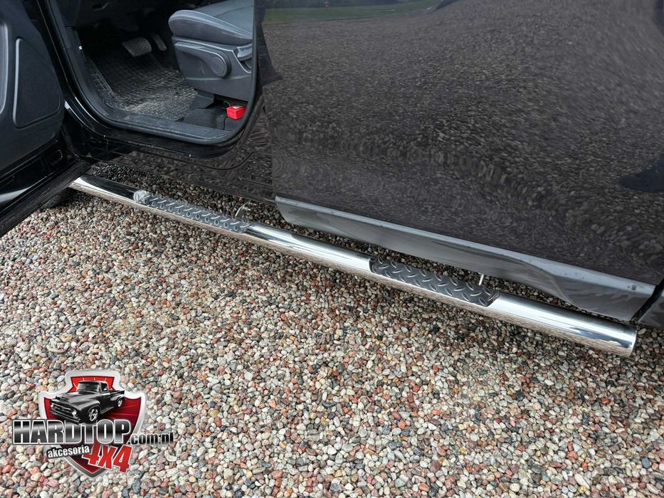 Progi Stopnie boczne  z wyżłobieniami - SsangYong Musso 2018+
