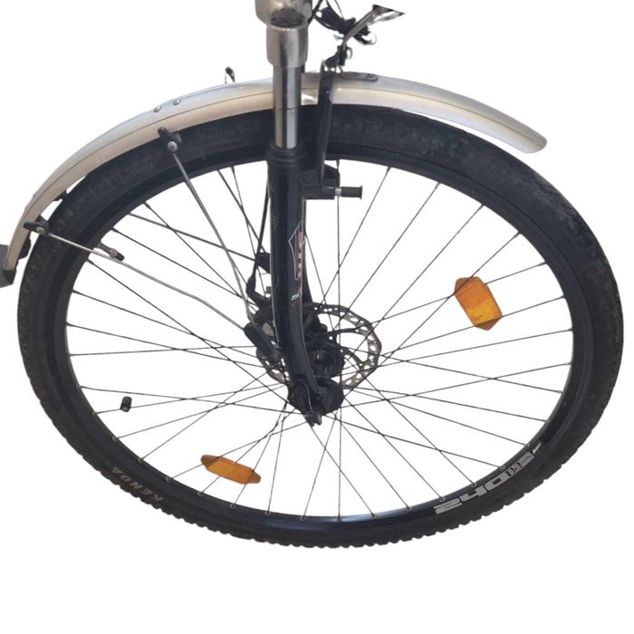 Rower damka ITB TREKKING 300 srebrny 26"