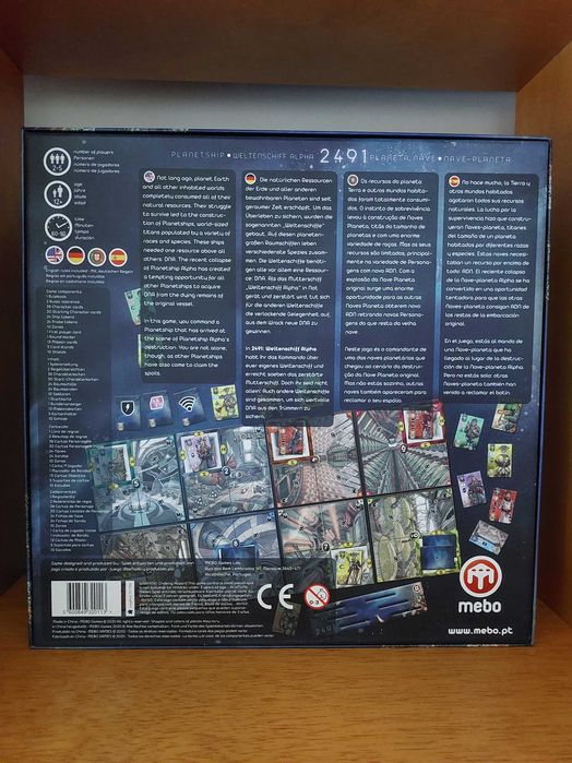 2491 Planetship (Board Game, Jogo de Tabuleiro)