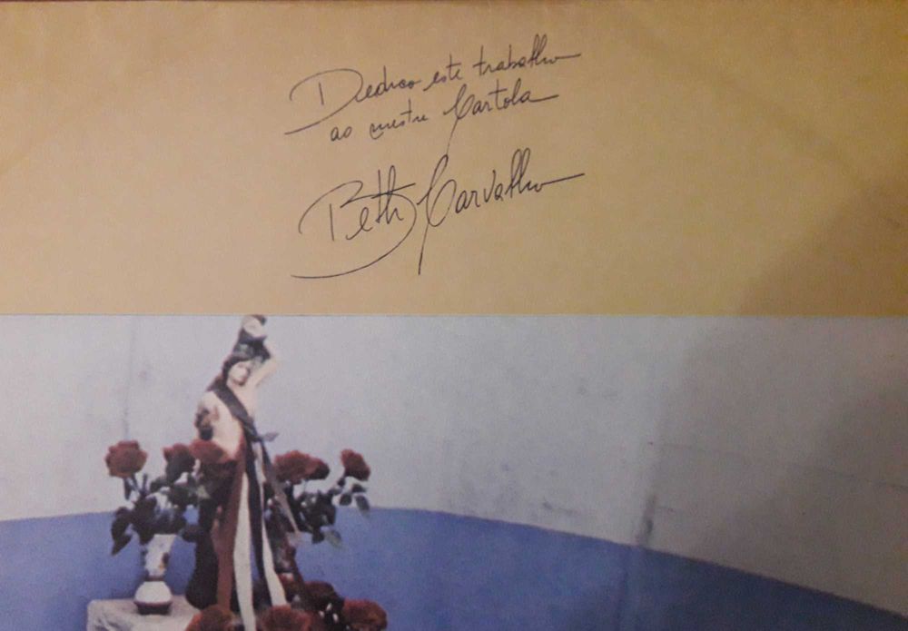 Beth Carvalho disco de vinil "de pé no chão "