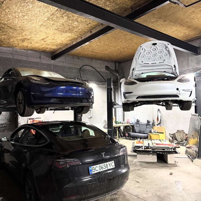 Ремонт Tesla. Ремонт будь якої складності Model S,X,3, Y, Plaid