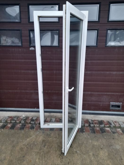 Drzwi okno balkonowe 94x217 zimowy ogród pcv plastikowe DOWÓZ CAŁY KRA
