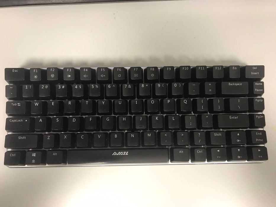Teclados Ajazz AK33 - Teclado Mecânico Ajazz AK33 Preto Switch Preto
