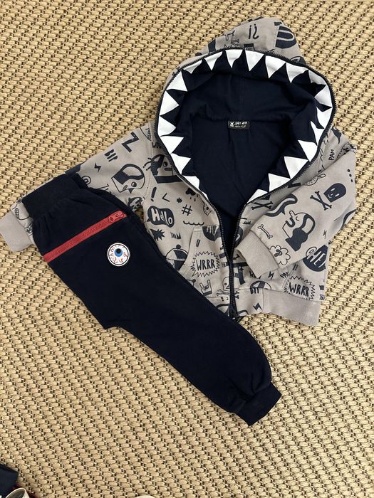 Zombie dash komplet bluza spodnie 4-5lat