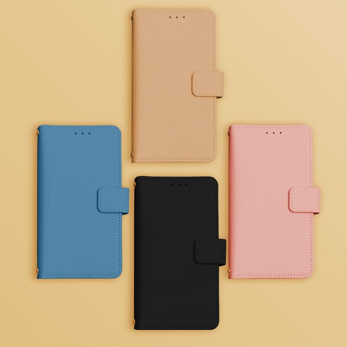 Etui Smart Triangle do Samsung Galaxy A16 4G / A16 5G / M16 5G czarne brązowe