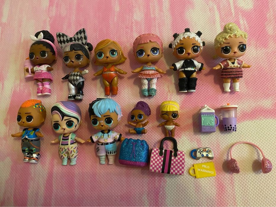 Куклы лол , оригинал ,в хорошем состоянии.