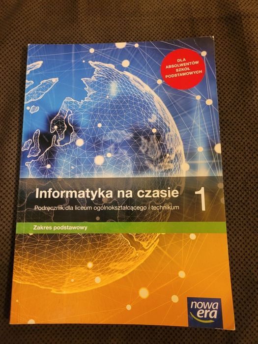 Informatyka na czasie, klasa 1
